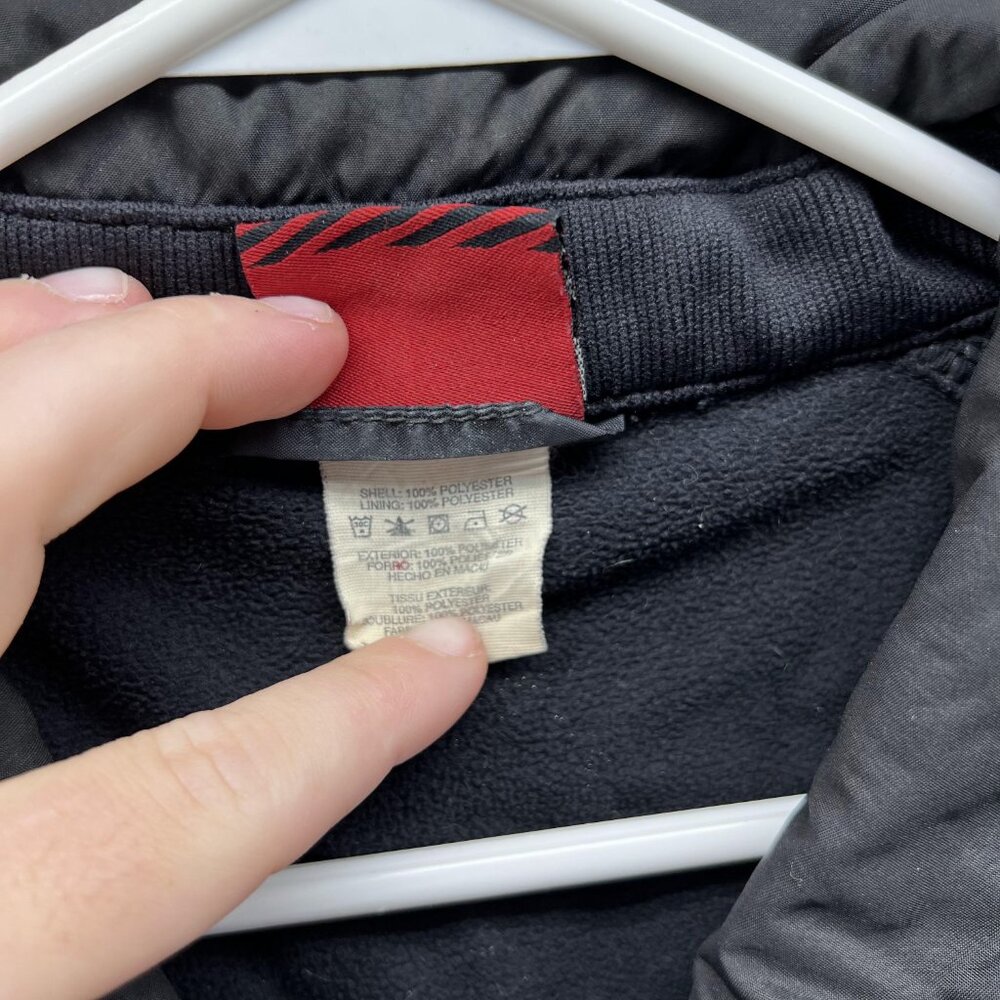 Oakley Jacket Men Large Black Button Down Polyester Full Zip Coat VTG Rain Wind - Picture 4 of 16